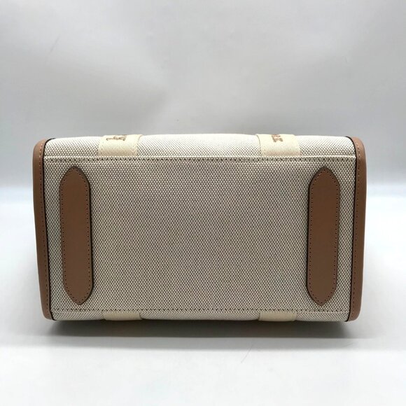 Kate Spade Beige Canvas Kip Convertible Tote Bag - Picture 5 of 11